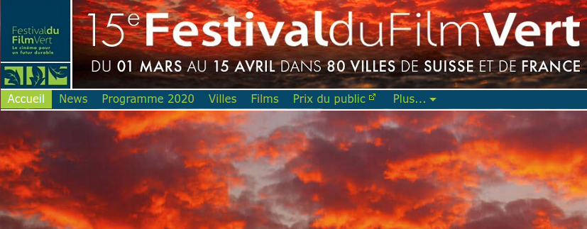 sa3 et di4 octobre à la Touvière : Festival du film vert